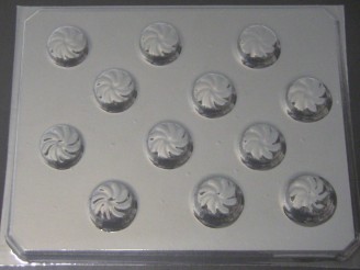 1213 Swirl Mint Chocolate Candy Mold